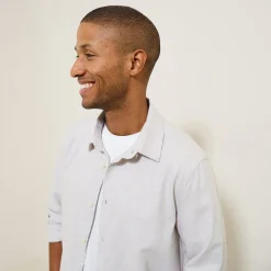 Hot Hemd in flanelkatoen met klassieke kraag Overhemd