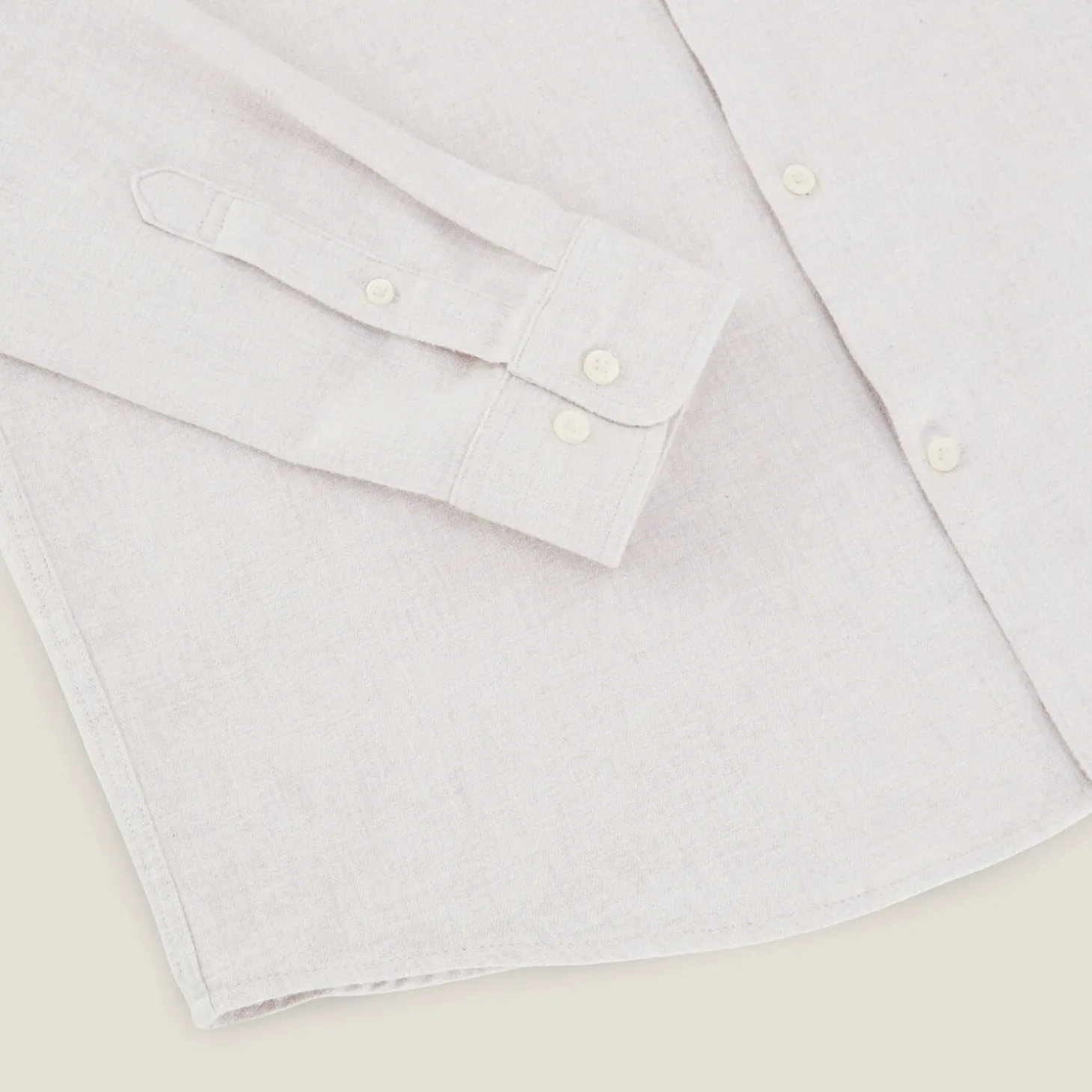 Hot Hemd in flanelkatoen met klassieke kraag Overhemd