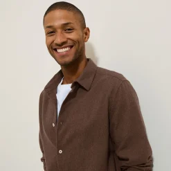 Best Sale Hemd in flanelkatoen met klassieke kraag Overhemd