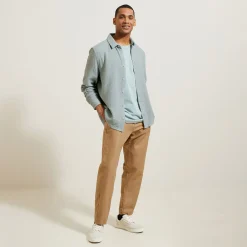 Discount Hemd in katoengaas met klassieke kraag Overhemd