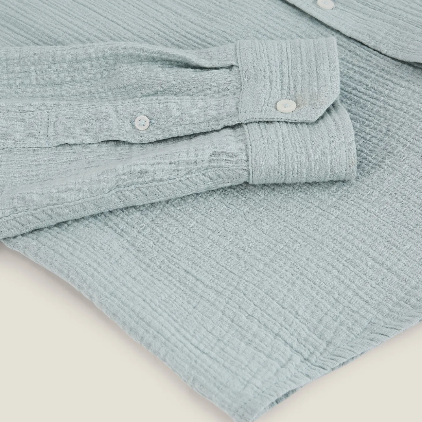 Discount Hemd in katoengaas met klassieke kraag Overhemd