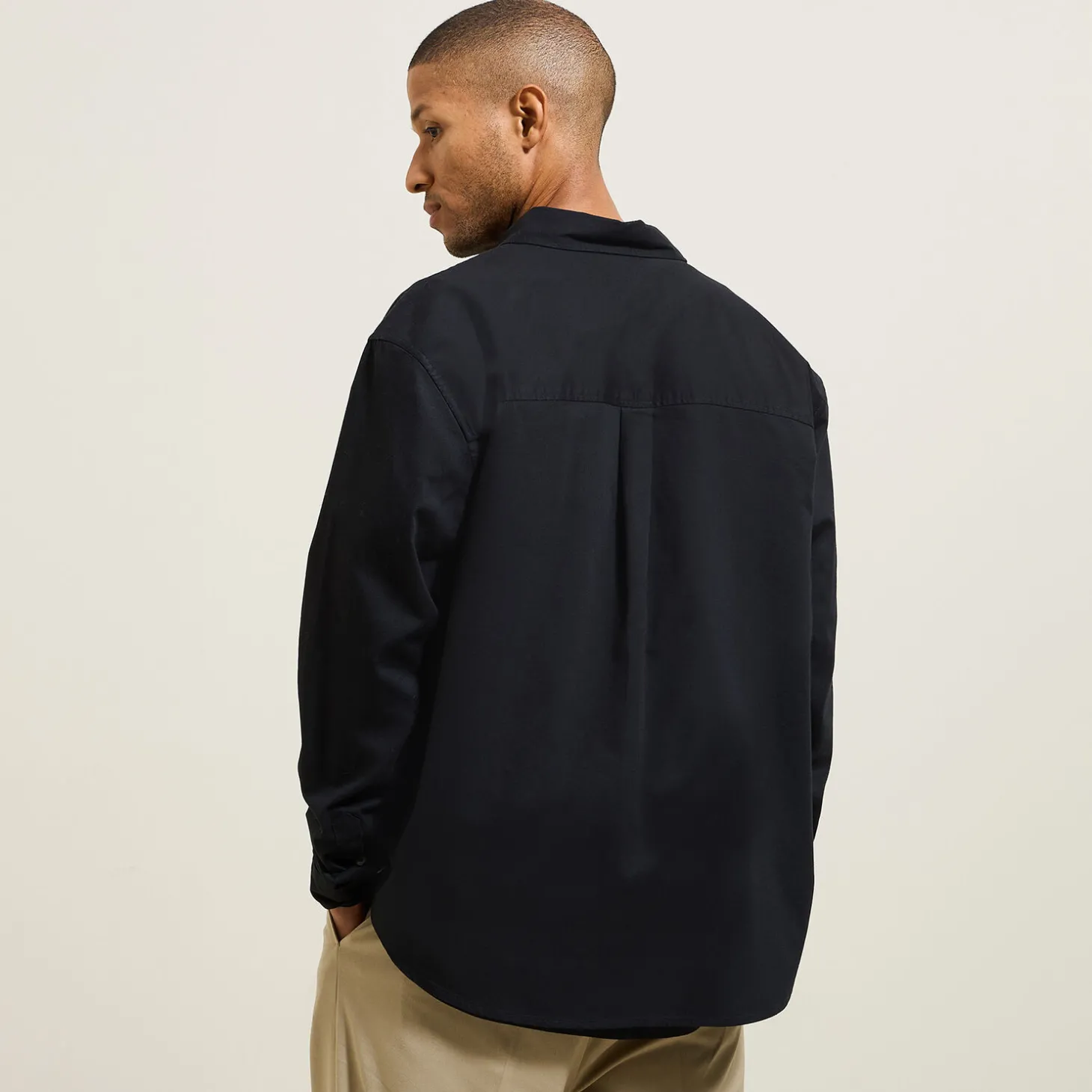 Online Hemd in twillkatoen Overhemd