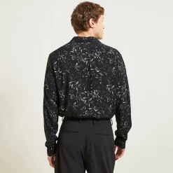 Store Hemd in viscose met bloemenprint Formele Overhemden|Overhemd