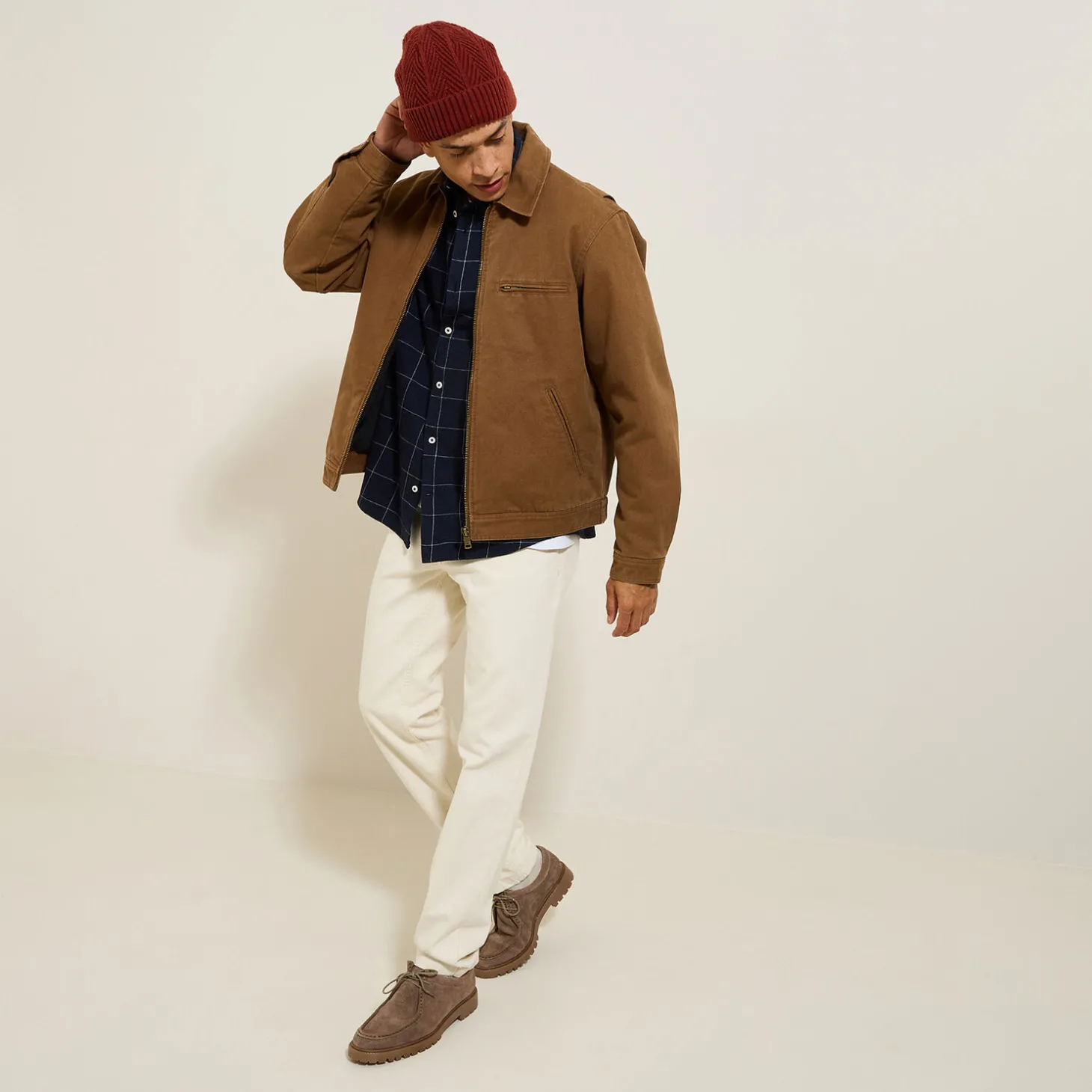 Fashion Hemd met ruitjes in flanelkatoen Overhemd