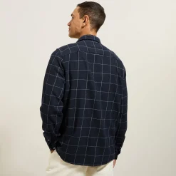 Fashion Hemd met ruitjes in flanelkatoen Overhemd