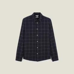 Fashion Hemd met ruitjes in flanelkatoen Overhemd