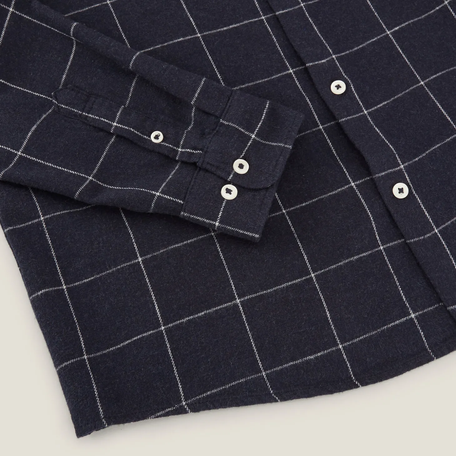 Fashion Hemd met ruitjes in flanelkatoen Overhemd