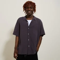 Fashion Hemdje in geweven katoengaas Overhemd