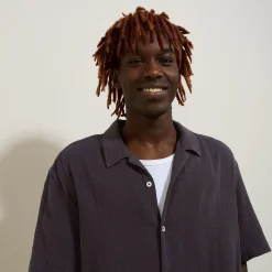 Fashion Hemdje in geweven katoengaas Overhemd