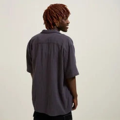 Fashion Hemdje in geweven katoengaas Overhemd