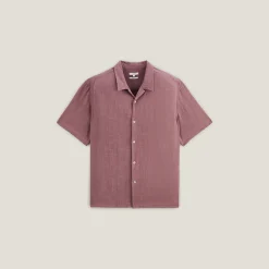 Store Hemdje in geweven katoengaas Overhemd