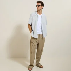 New Hemdje in geweven katoengaas Overhemd