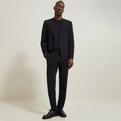 Fashion Het pakket comfortabel kostuum - Zwart Combinatie Kostuum