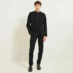 New Het pakket slim kostuum - Blauw Combinatie Kostuum