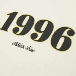 Fashion Iconisch T-shirt 1996 met contrasterende ronde hal T-shirt