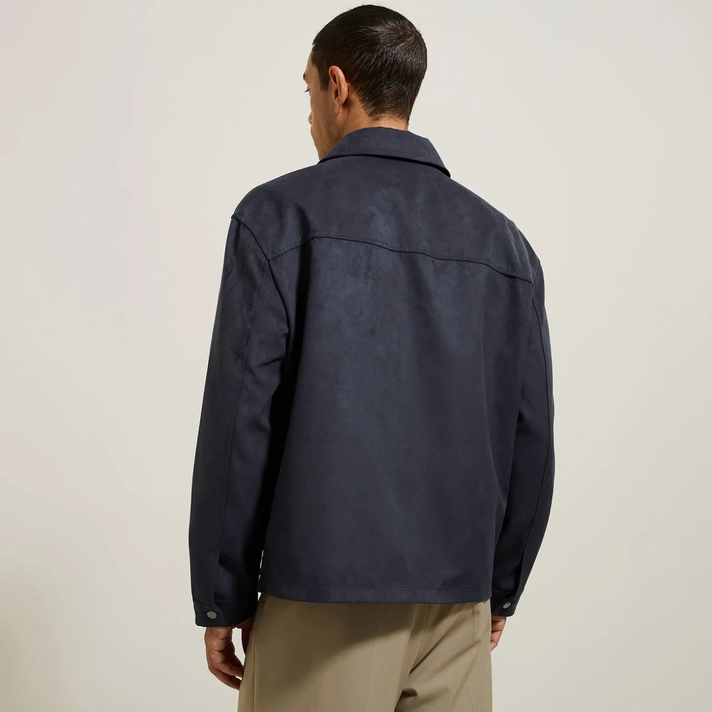 New Jack met fluwelen aspect en hemdskraag Mantel & Jack