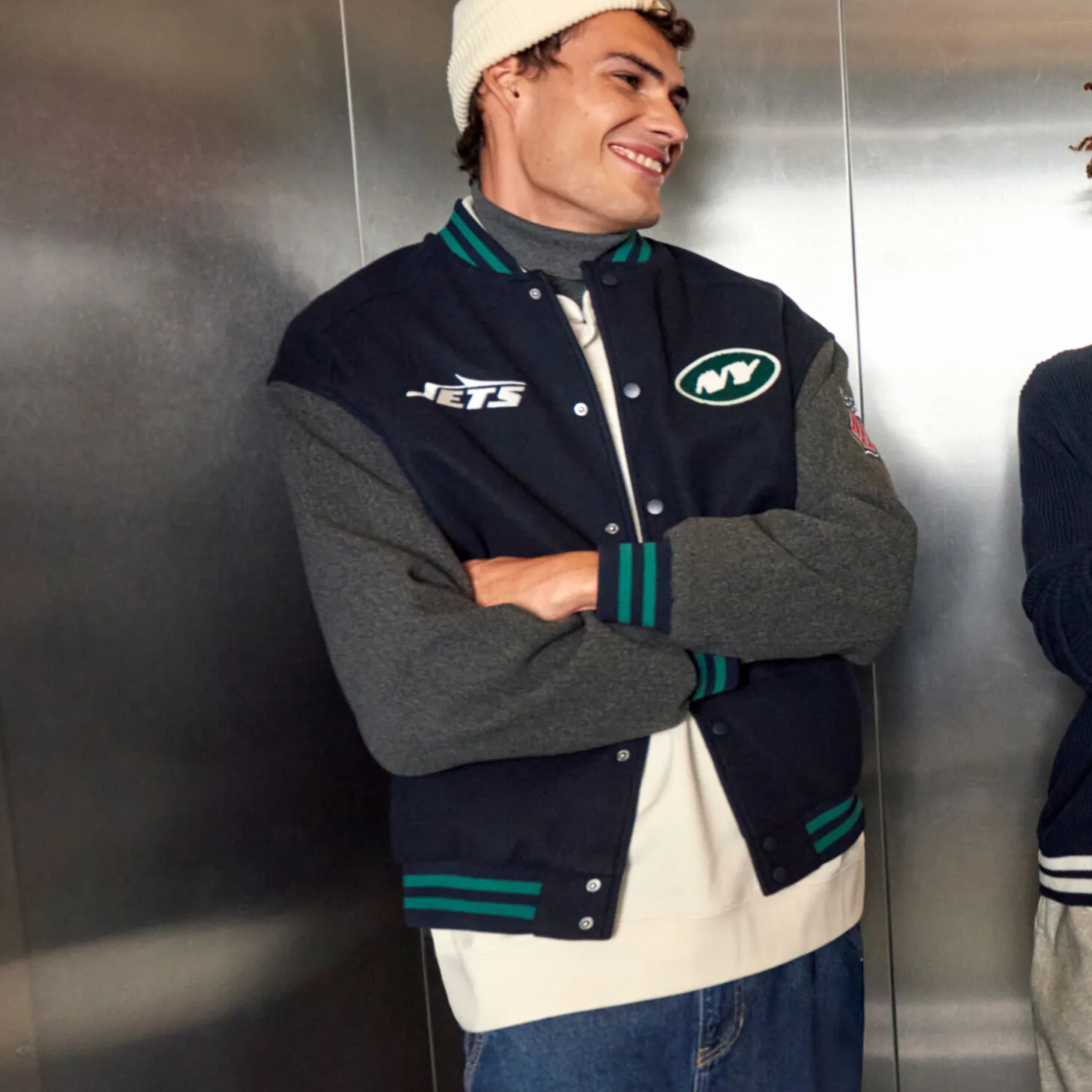 Clearance Jack met knopen en NFL-licentie Mantel & Jack