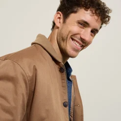 Flash Sale Jack met sjaalkraag en knopen Mantel & Jack