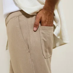 Cheap Joggingbroek met linnen Cargo Broek|Broek Chino