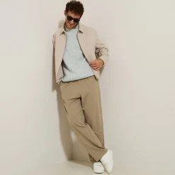 Flash Sale Kabeltrui met ronde hals Trui