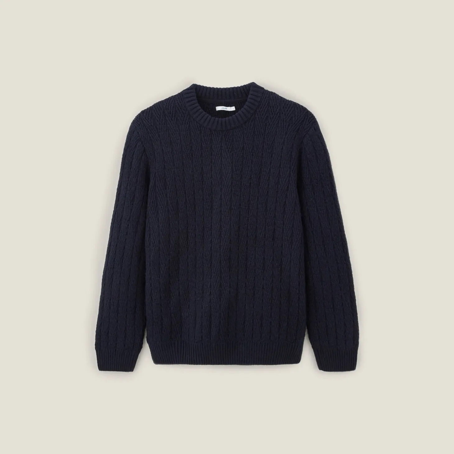 Cheap Kabeltrui met ronde hals Trui