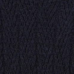 Outlet Kabeltrui met ronde hals Trui