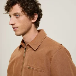 Cheap Katoenen jack met hemdskraag Mantel & Jack