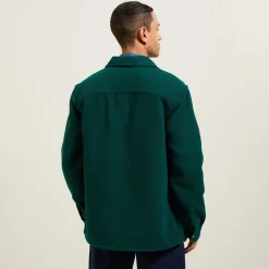 Sale Katoenen overhemd met hemdskraag Overshirt|Overhemd