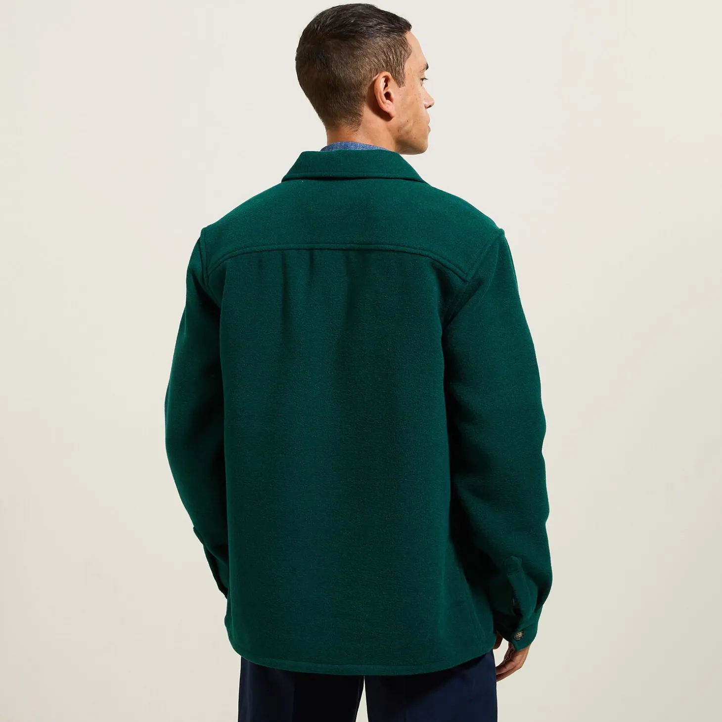 Sale Katoenen overhemd met hemdskraag Overshirt|Overhemd