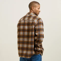 Discount Katoenen overhemd met ruitjes Overshirt|Overhemd