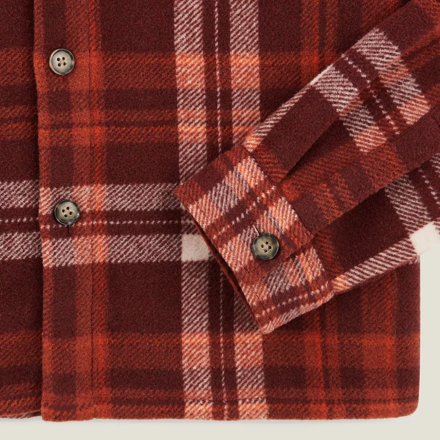 Online Katoenen overhemd met ruitjes Overshirt|Overhemd