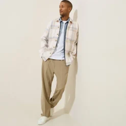 Hot Katoenen overhemd met ruitjes Overshirt|Overhemd