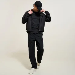 Outlet Katoenen T-shirt met ronde hals en print T-shirt