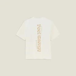 Shop Katoenen T-shirt met ronde hals en print T-shirt