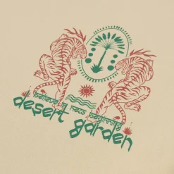 Fashion Katoenen T-shirt met ronde hals en tijger-print T-shirt