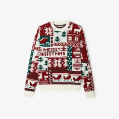 Sale Kersttrui met ronde hals Trui