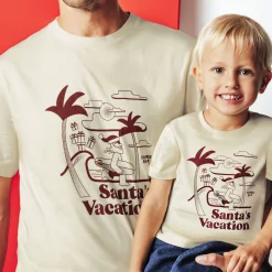 Outlet Kerst-T-shirt met ronde hals T-shirt