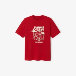 Outlet Kerst-T-shirt met ronde hals T-shirt