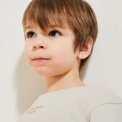 Hot Kinder-T-shirt met print op voor-en achterkant T-shirt