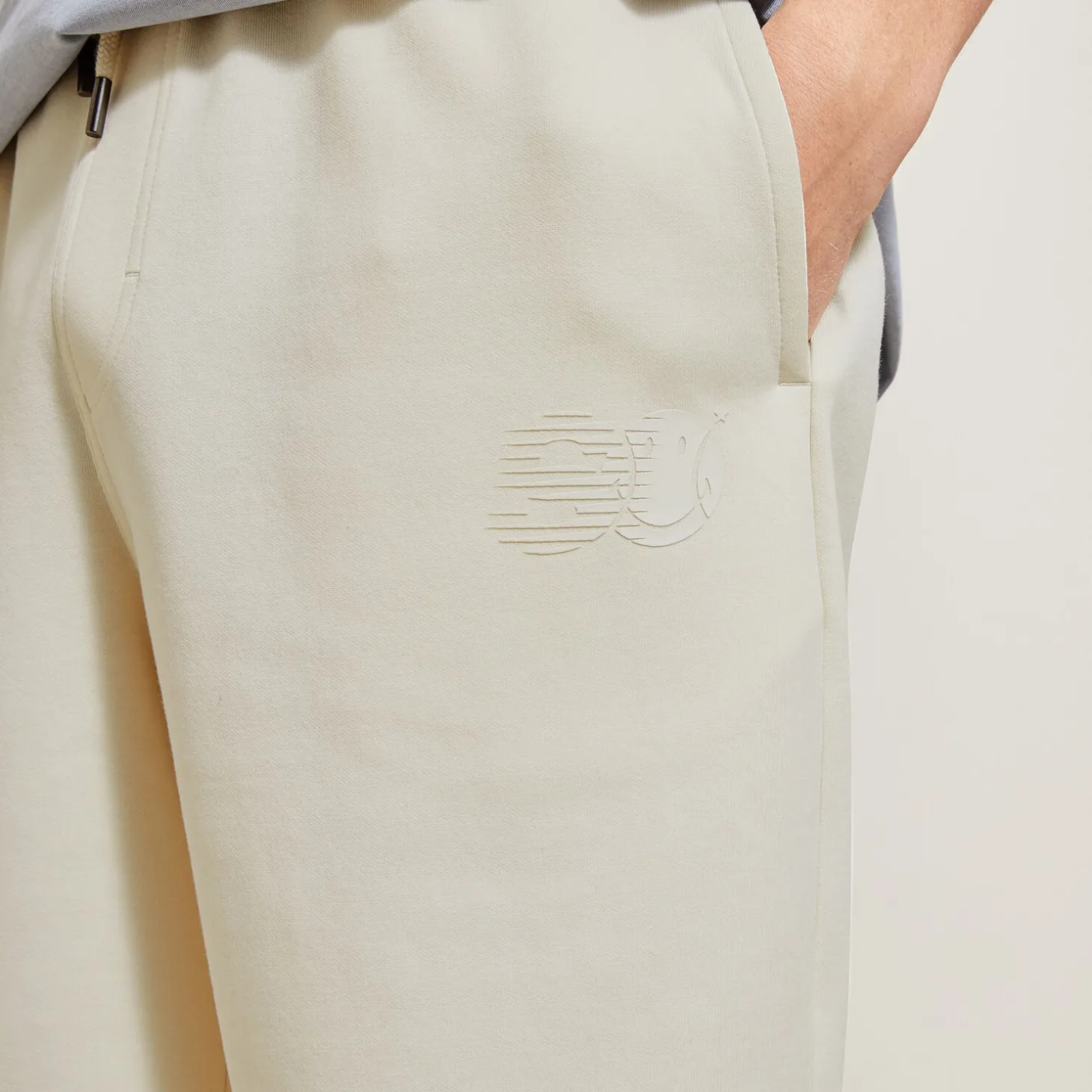 Fashion Korte broek in fleece, Smiley-licentie Bermuda