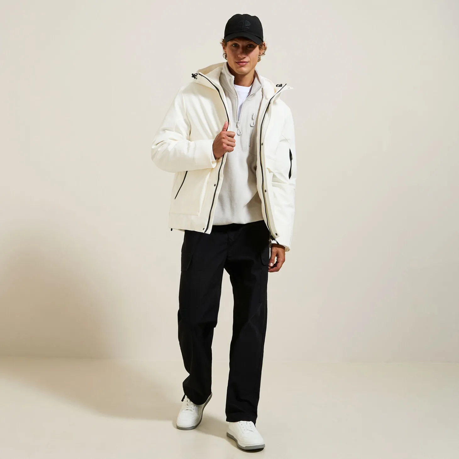 Clearance Korte parka met kap Mantel & Jack