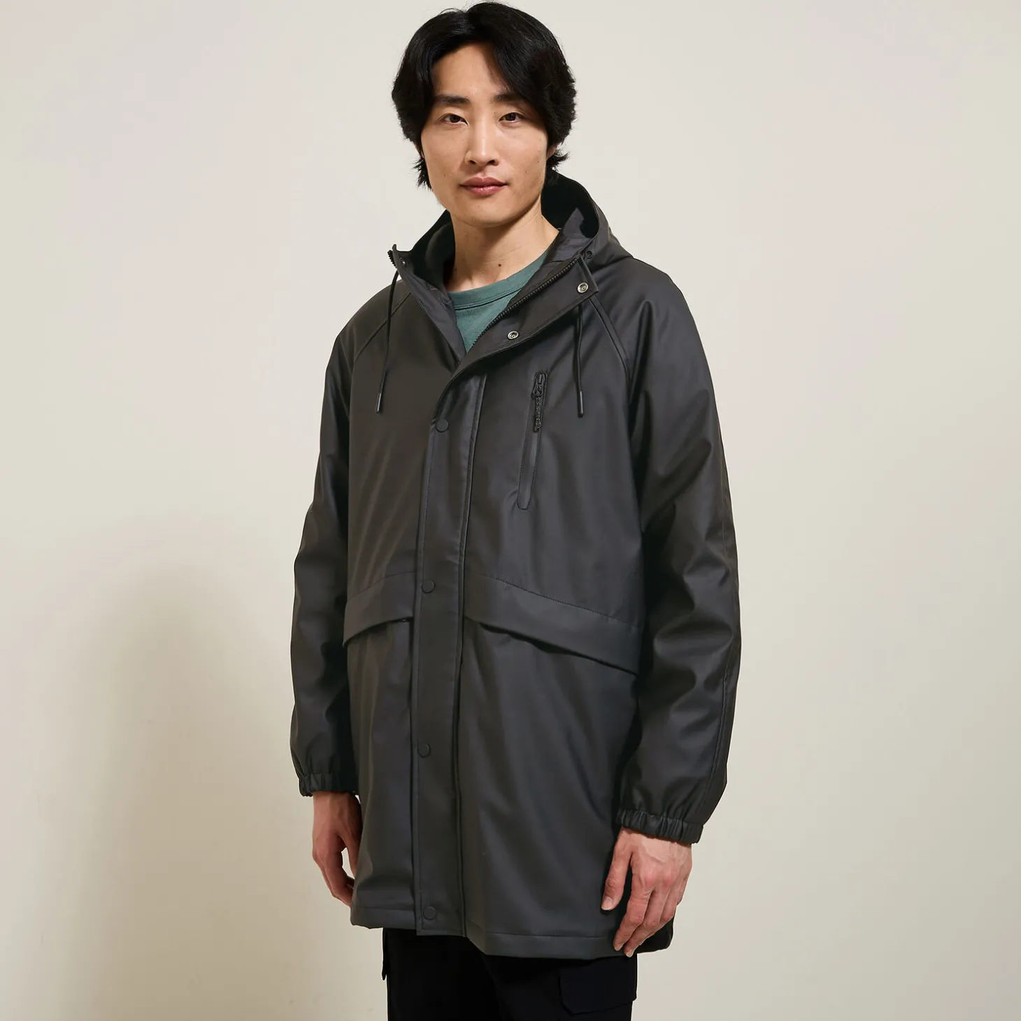 Discount Lange parka met kap Mantel & Jack