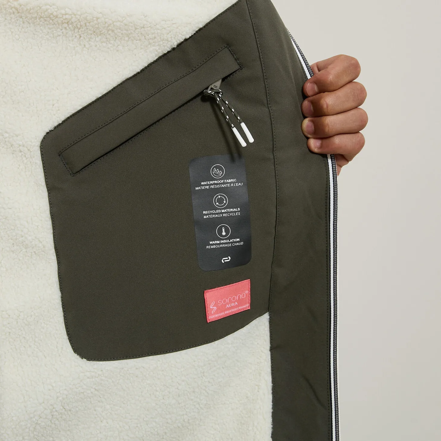 Online Lange wasterafstotende parka Mantel & Jack