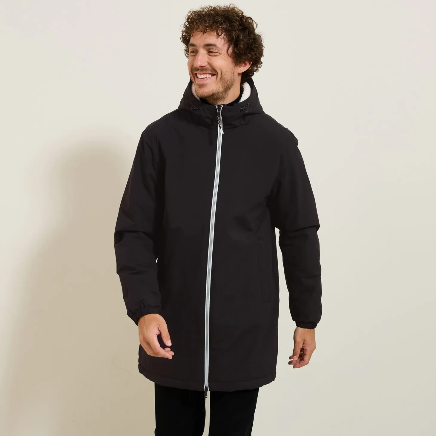 Discount Lange wasterafstotende parka Mantel & Jack