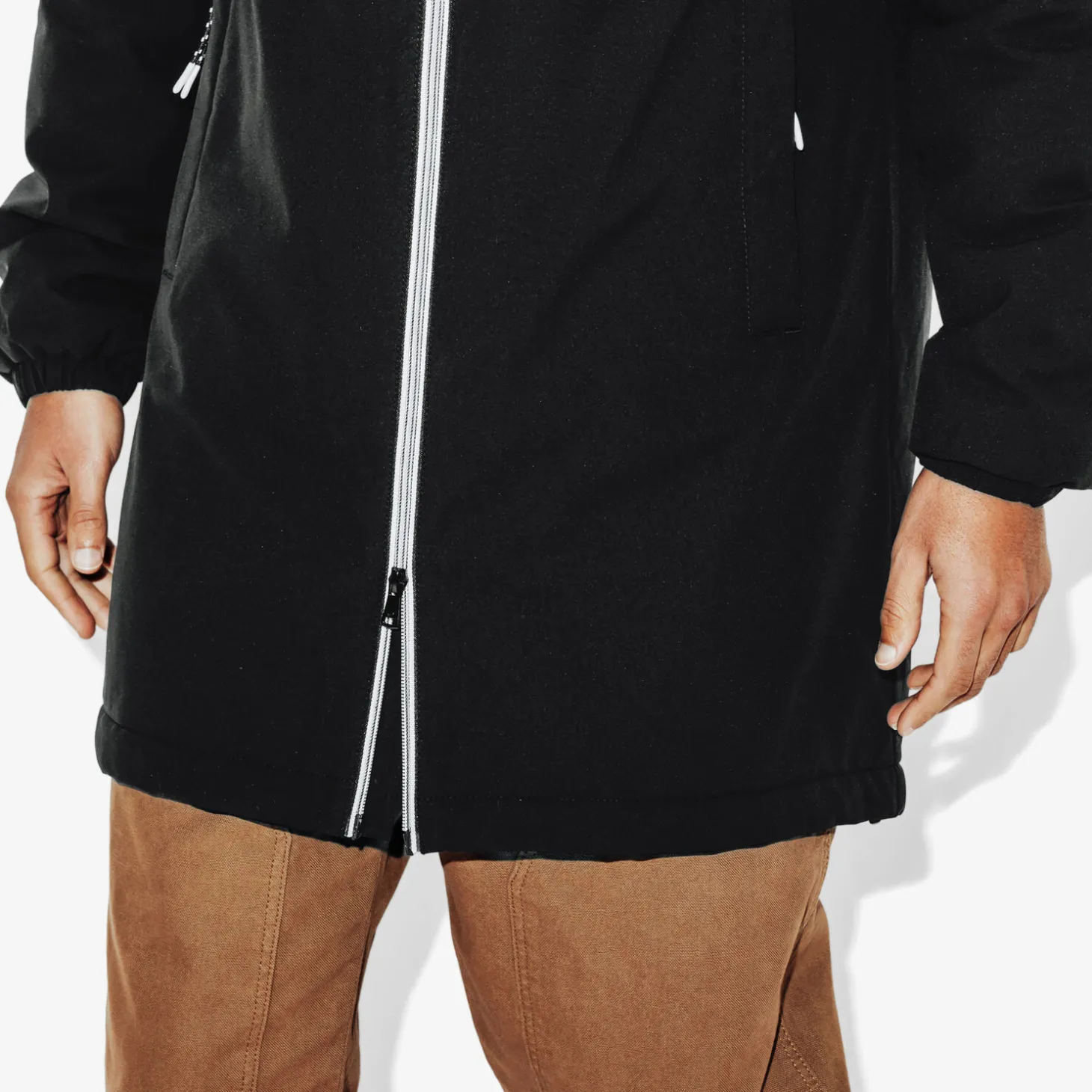 Discount Lange wasterafstotende parka Mantel & Jack