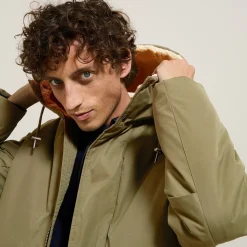 Sale Lange waterafstotende Parka Mantel & Jack