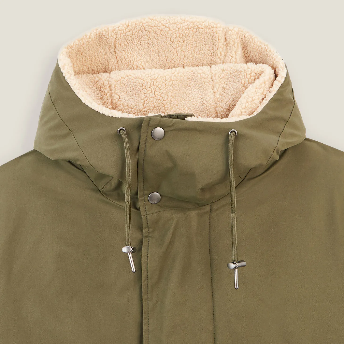 Sale Lange waterafstotende Parka Mantel & Jack