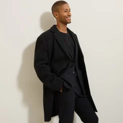 Online Lange wintermantel met reverskraag Mantel & Jack