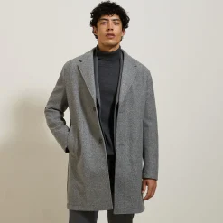 Online Lange wintermantel met reverskraag Mantel & Jack