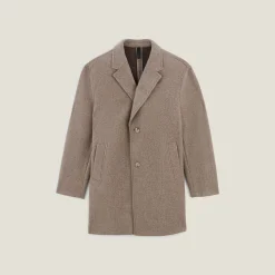 Outlet Lange wintermantel met reverskraag Mantel & Jack